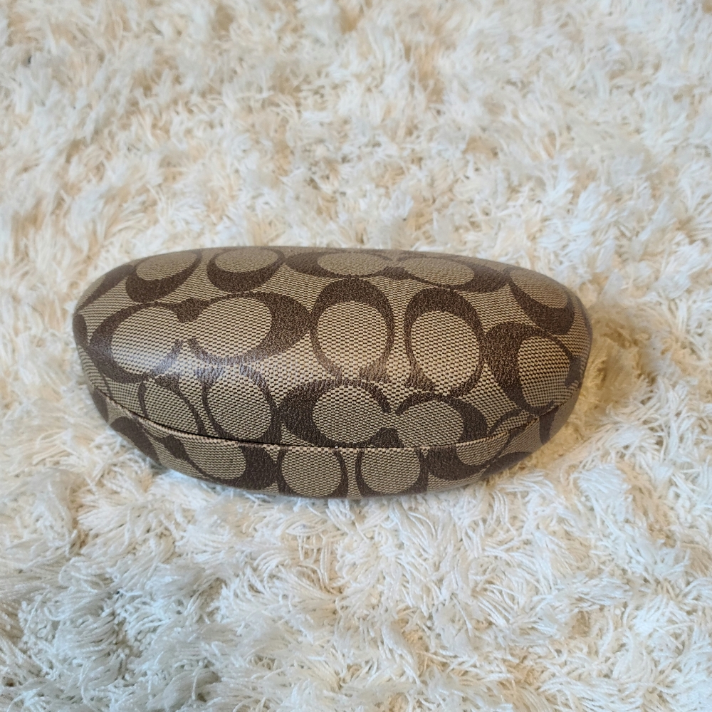 NWOT Coach Clamshell Sunglass Case